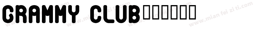 GRAMMY CLUB字体转换